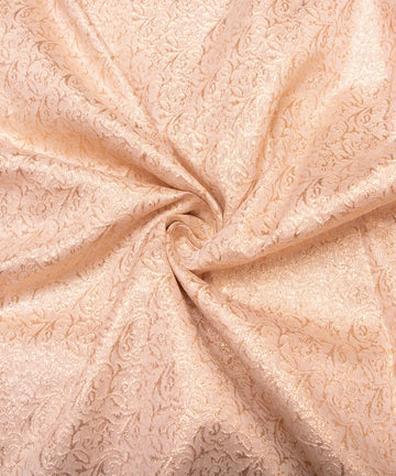 Dyeable Chanderi Jacquard Material